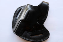 Load image into Gallery viewer, Cal38 | Leather Belt owb Holster For Smith and Wesson Model 10 Snub Nose 38 Special 