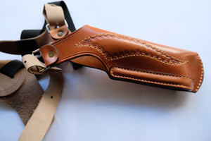 Leather Vertical Shoulder Holster for Browning 1911