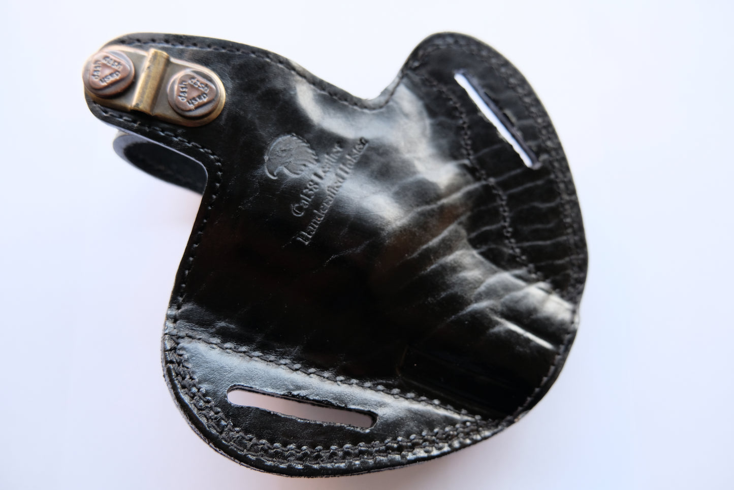 Leather Belt Holster For Taurus Tracker Snubnose 44 Magnum