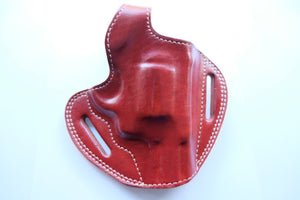 Leather Belt Holster For Taurus Tracker Snubnose 44 Magnum