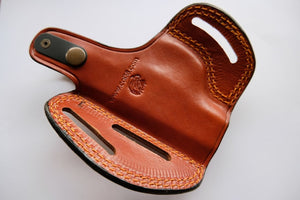 Ruger LC9 Leather Belt owb Holster