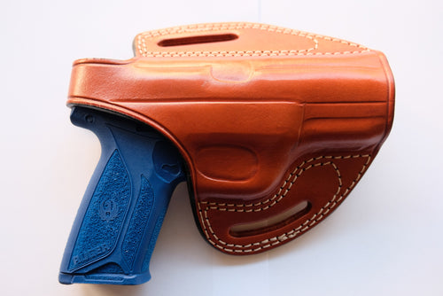 Handcrafted Leather Belt owb Holster For Ruger Security 9 (R.H)