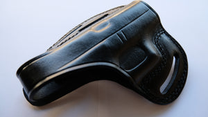 Glock 43 Leather Belt owb Holster