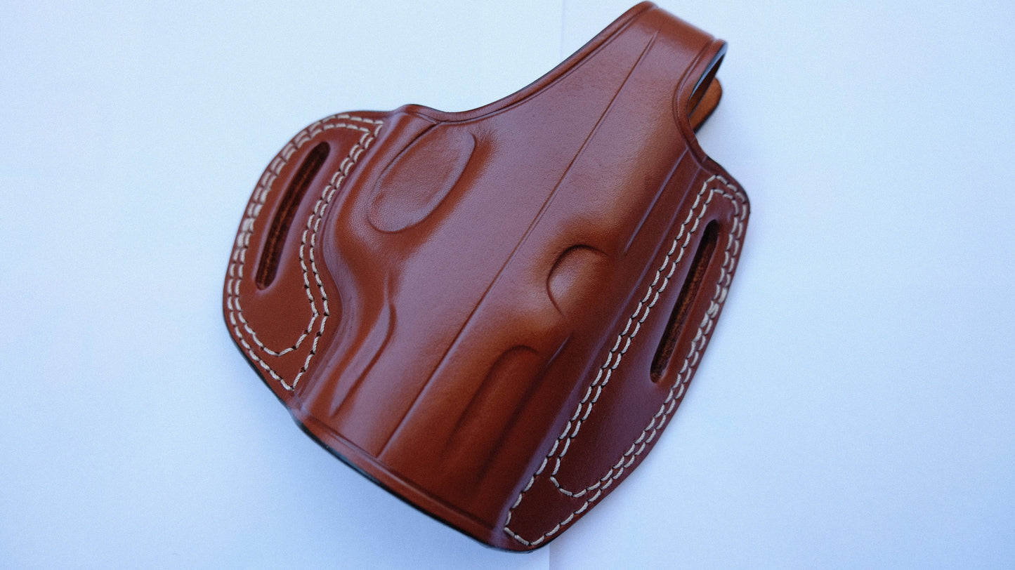 Leather Custom owb Belt Holster For Taurus PT-111 Millennium G2