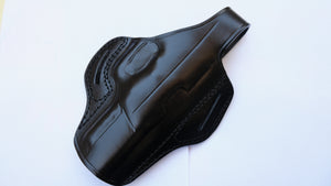 Cal38 Leather Belt owb Holster For FN Five-seven 