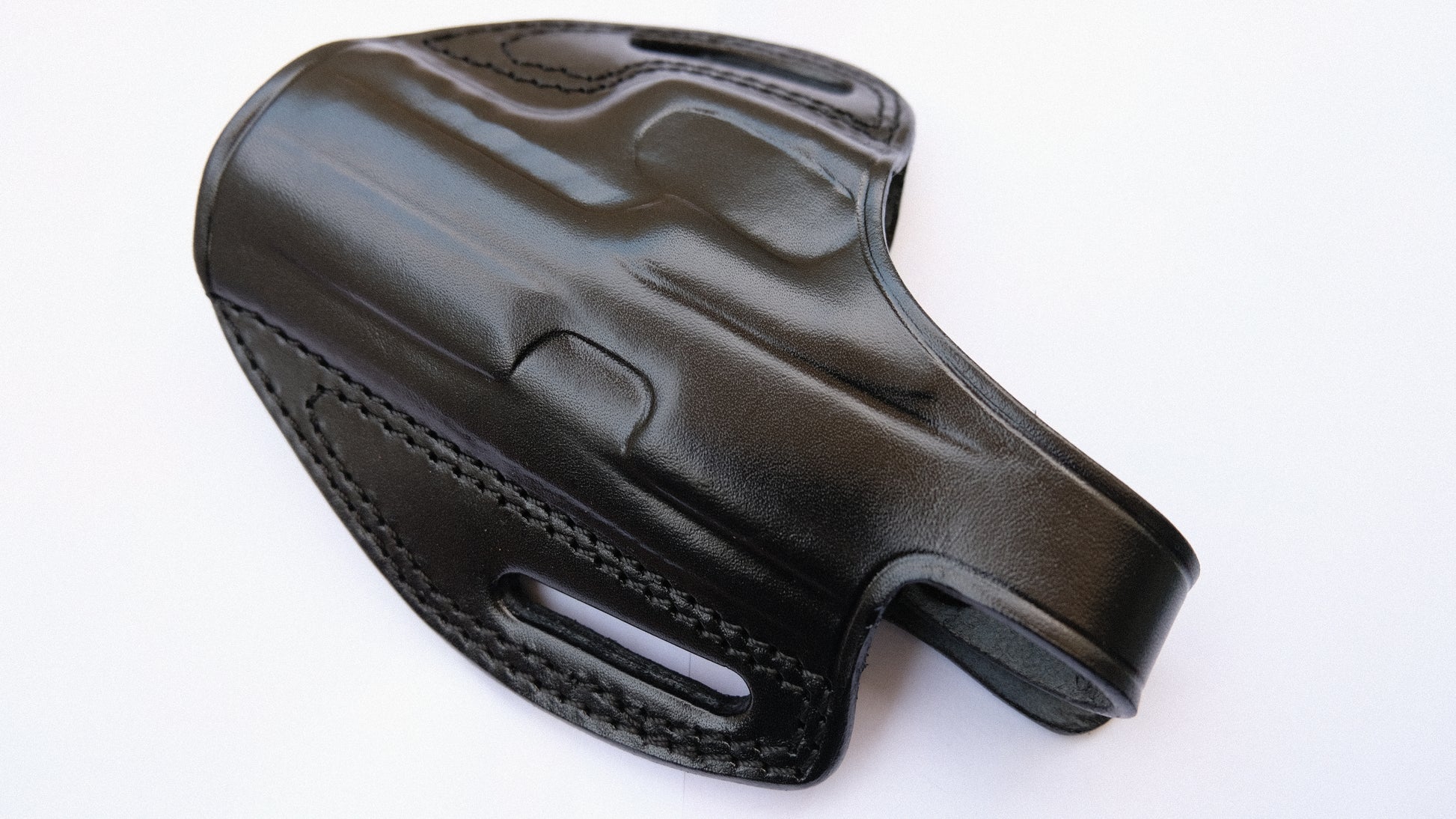 Cal38 Leather Belt owb Holster For Heckler and Koch P30 9 mm