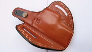 Cal38 Leather Belt owb Holster For FN 509 