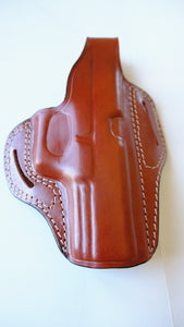 Cal38 Leather Belt owb holster For Glock 21 (R.H)