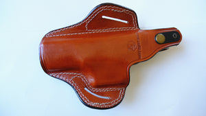 Cal38  Leather Belt owb holster For Glock 21 