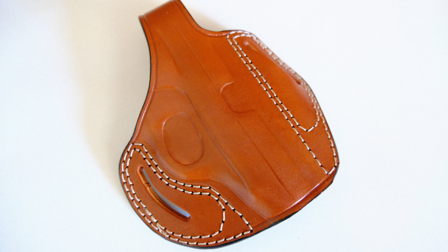 Cal38 Leather Handcrafted Belt Holster For Taurus Walther PPK/S 9mm Kurz