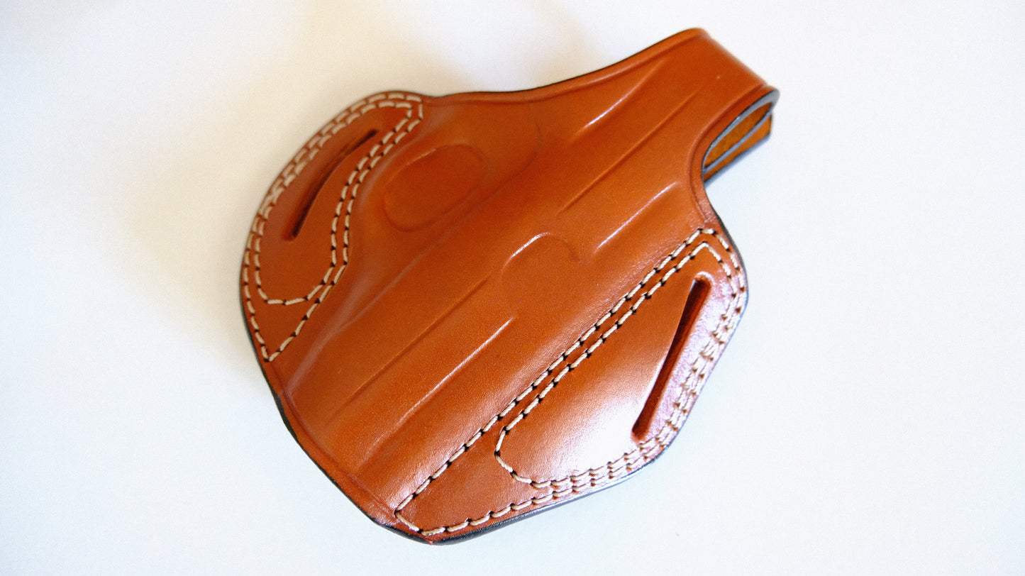 Cal38 Leather Handcrafted Belt Holster For Taurus Walther PPK/S 9mm Kurz
