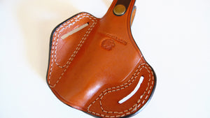 Cal38 Leather Handcrafted Belt Holster For Taurus Walther PPK/S 9mm Kurz