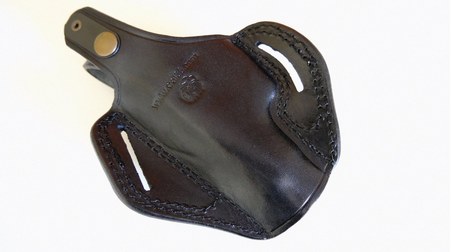 Cal38 Leather Handcrafted Belt Holster For Beretta Model 84 