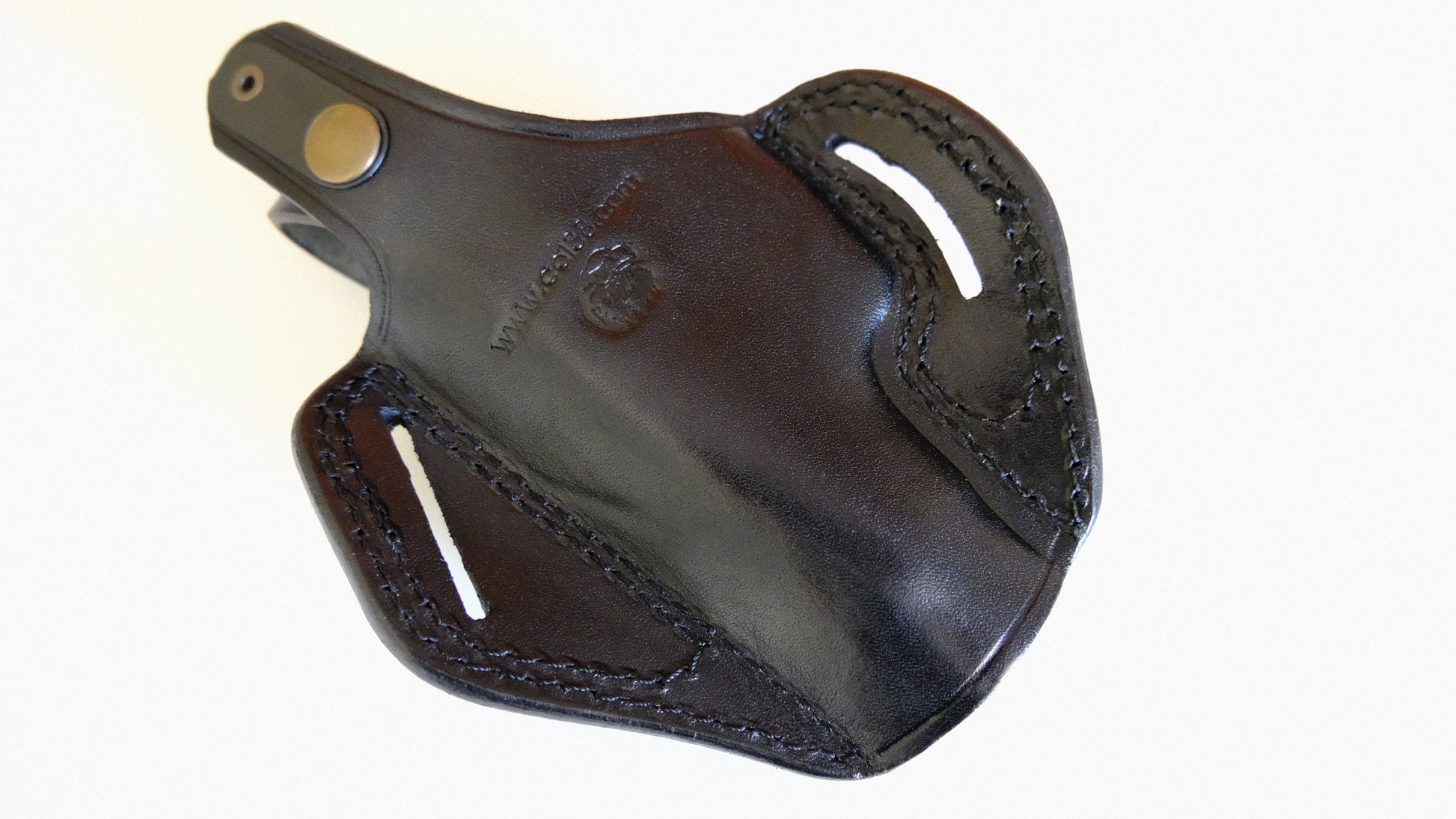 Cal38 Leather Handcrafted Belt Holster For Beretta Model 84 
