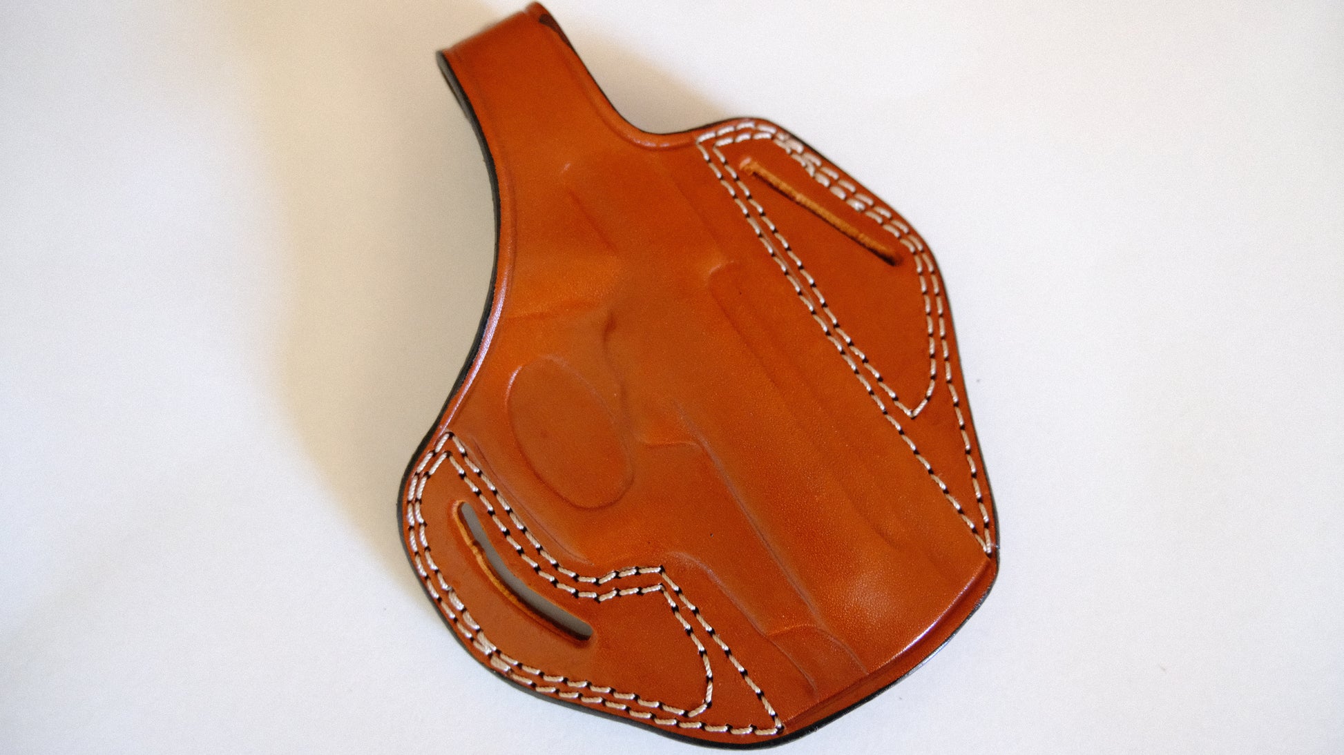 Cal38 Leather Handcrafted Belt Holster For Beretta Model 84 