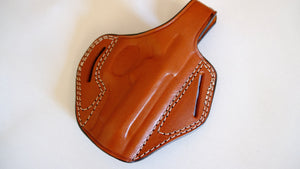 Cal38 Leather Handcrafted Belt Holster For Beretta Model 84 