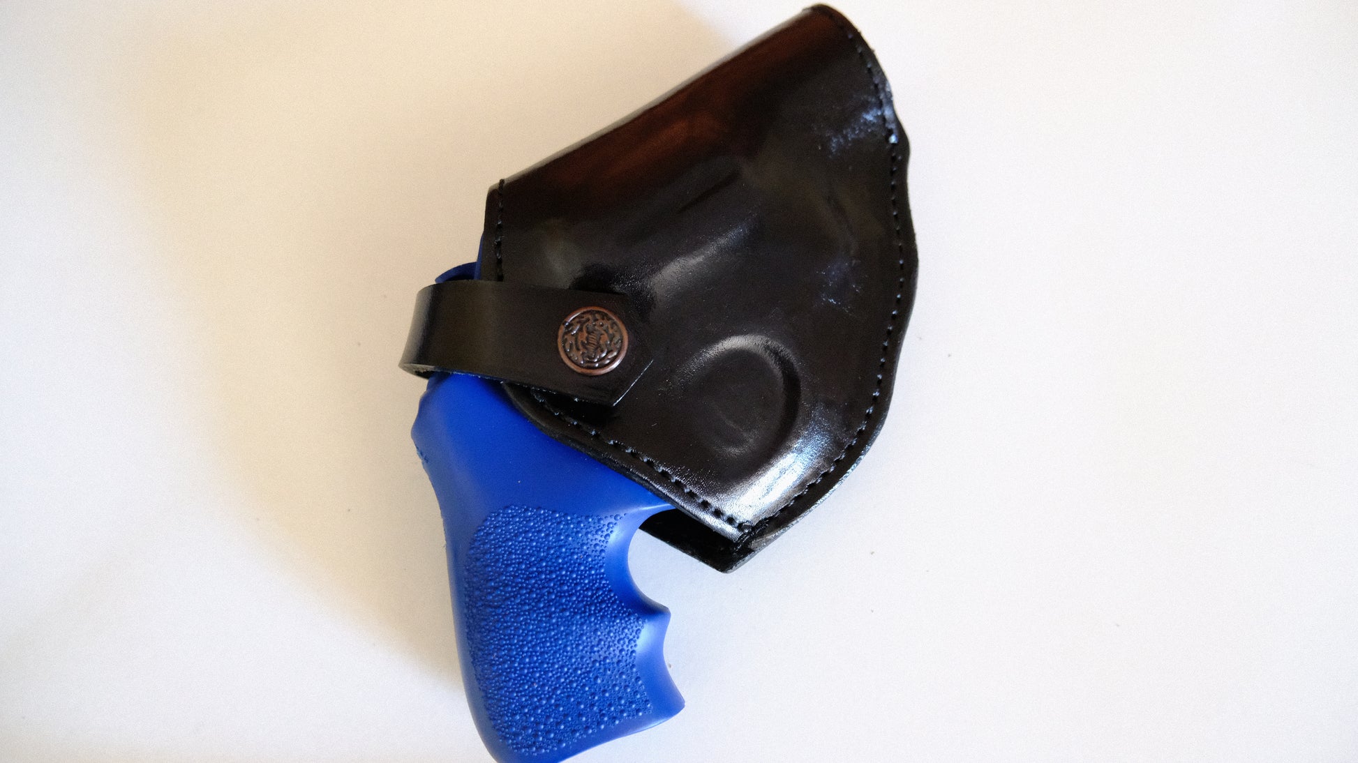  Cal38 Leather Belt Two Position Holster For Ruger LCRx 38 Special 