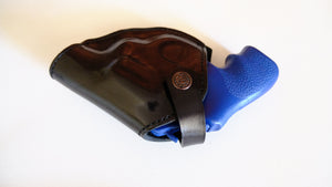  Cal38 Leather Belt Two Position Holster For Ruger LCRx 38 Special 