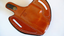 Load image into Gallery viewer, Cal38 Leather Belt owb Holster For Glock 19