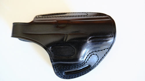 Cal38 Leather Belt owb Holster For Glock 19
