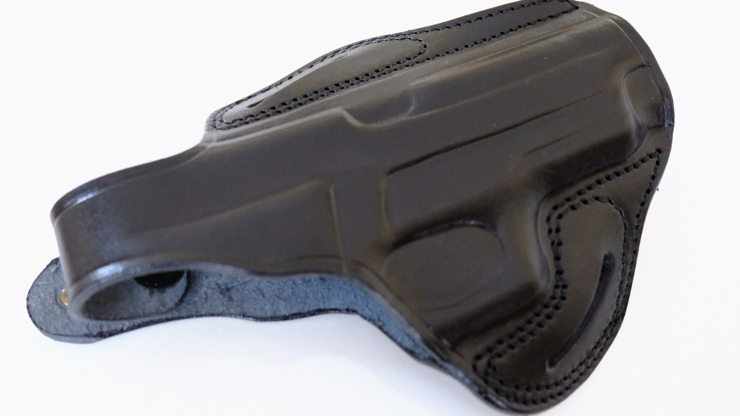 Cal38 Leather OWB Belt Leather Holster For Sig Sauer P226