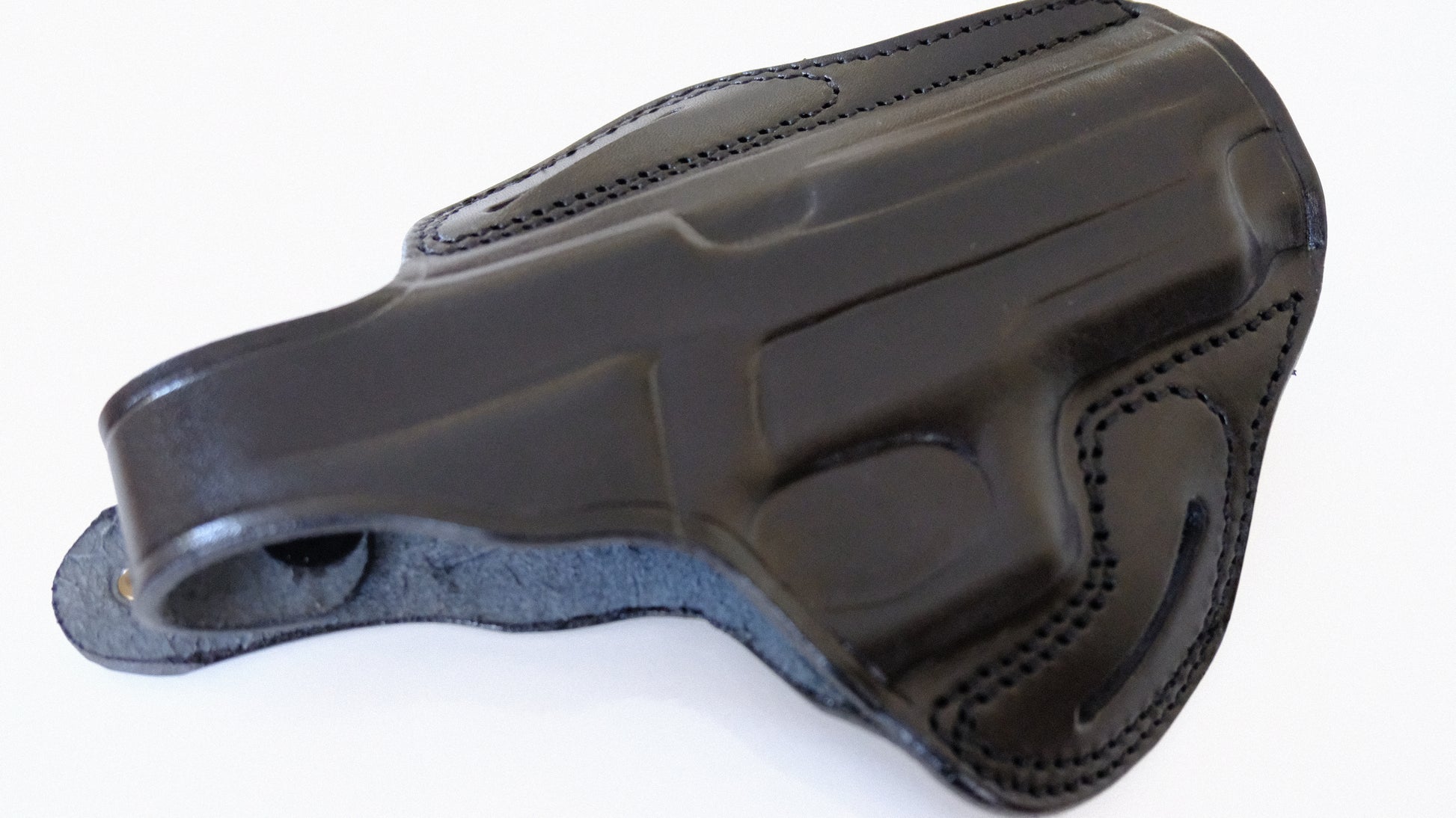 Cal38 Leather OWB Belt Leather Holster For Sig Sauer P226