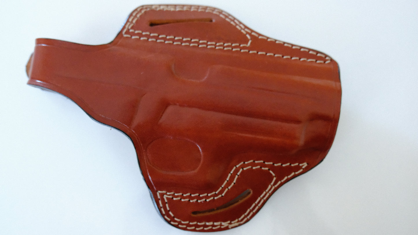 Cal38 Leather OWB Belt Leather Holster For Sig Sauer P226