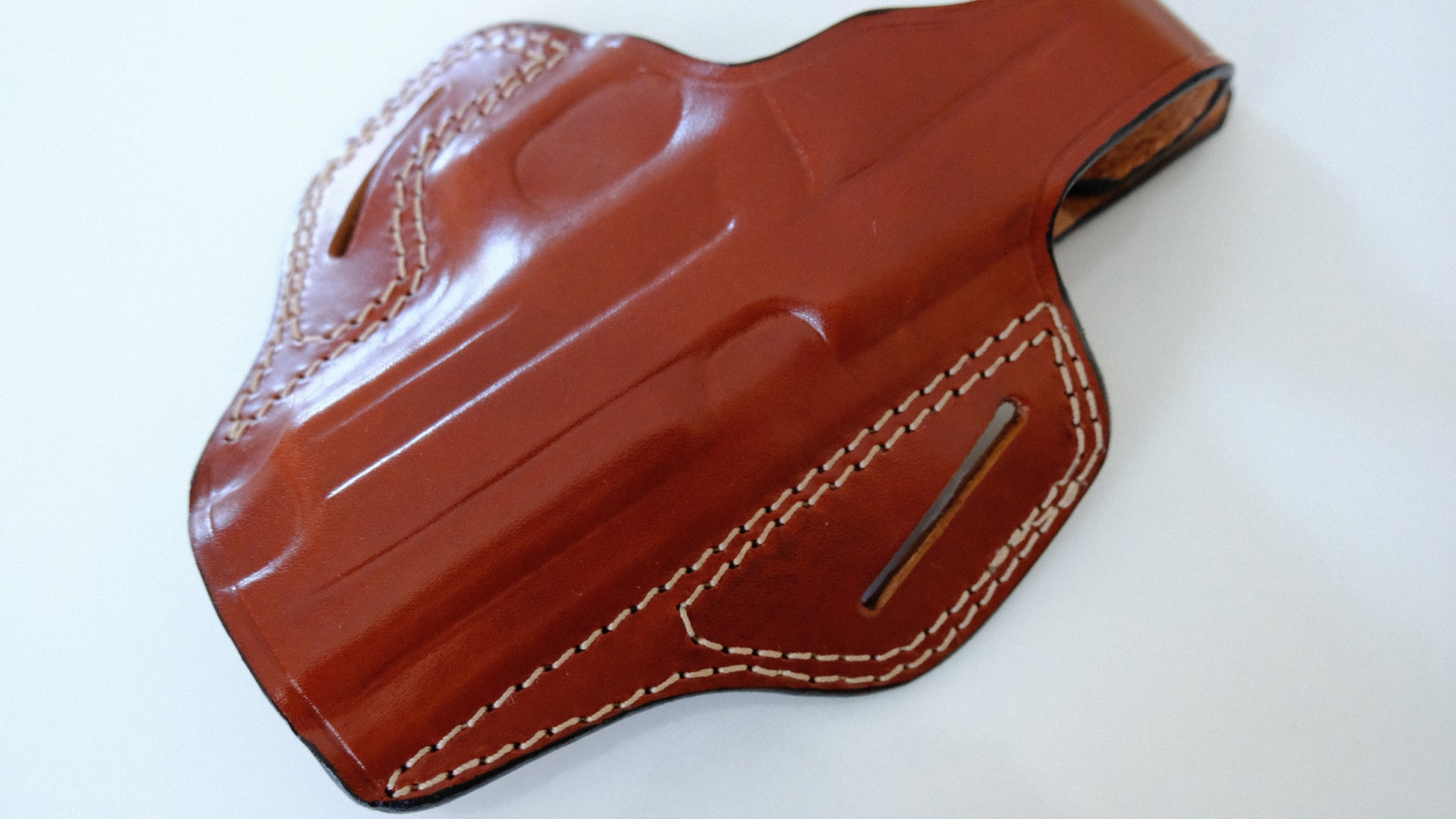 Cal38 Leather OWB Belt Leather Holster For Sig Sauer P226