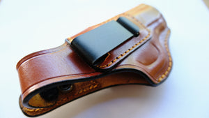 Cal38 Leather I Handcrafted iwb Holster for Kimber Micro 9 