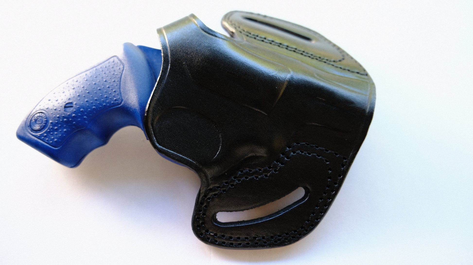 Cal38 Leather owb Holster For Taurus Model 85 .38 Special Ultra-Lite