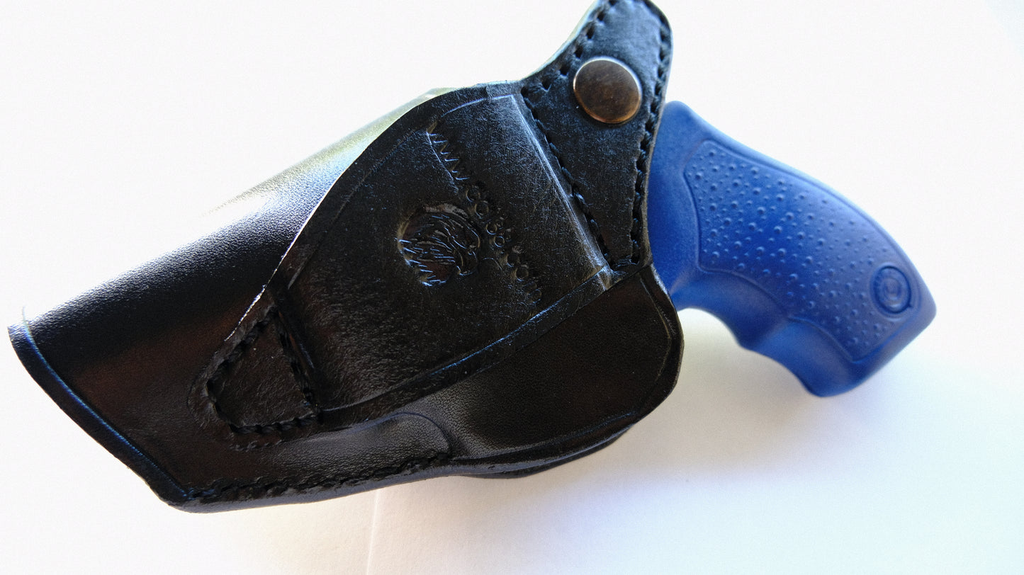 Cal38 Leather iwb Holster For Taurus Model 85 .38 Special Ultra-Lite 