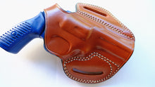 Load image into Gallery viewer,  Cal38 Leather owb Belt Holster For Ruger SP101 357 Magnum 3 inch Barrel 