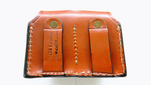 Cal38 Leather Speed Loader Double Leather Belt Pouch