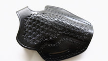 Load image into Gallery viewer, Cal38 Leather owb belt Basket Weave Holster for Colt Detective Special 3 Inch