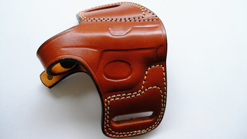 cal38 Handcrafted Leather owb Belt Holster for Colt 1908 Vest Pocket Colt Junior 25 ACP/6.35