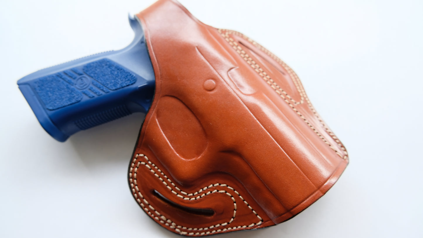Cal38  CZ P-07 Duty  Leather Holster