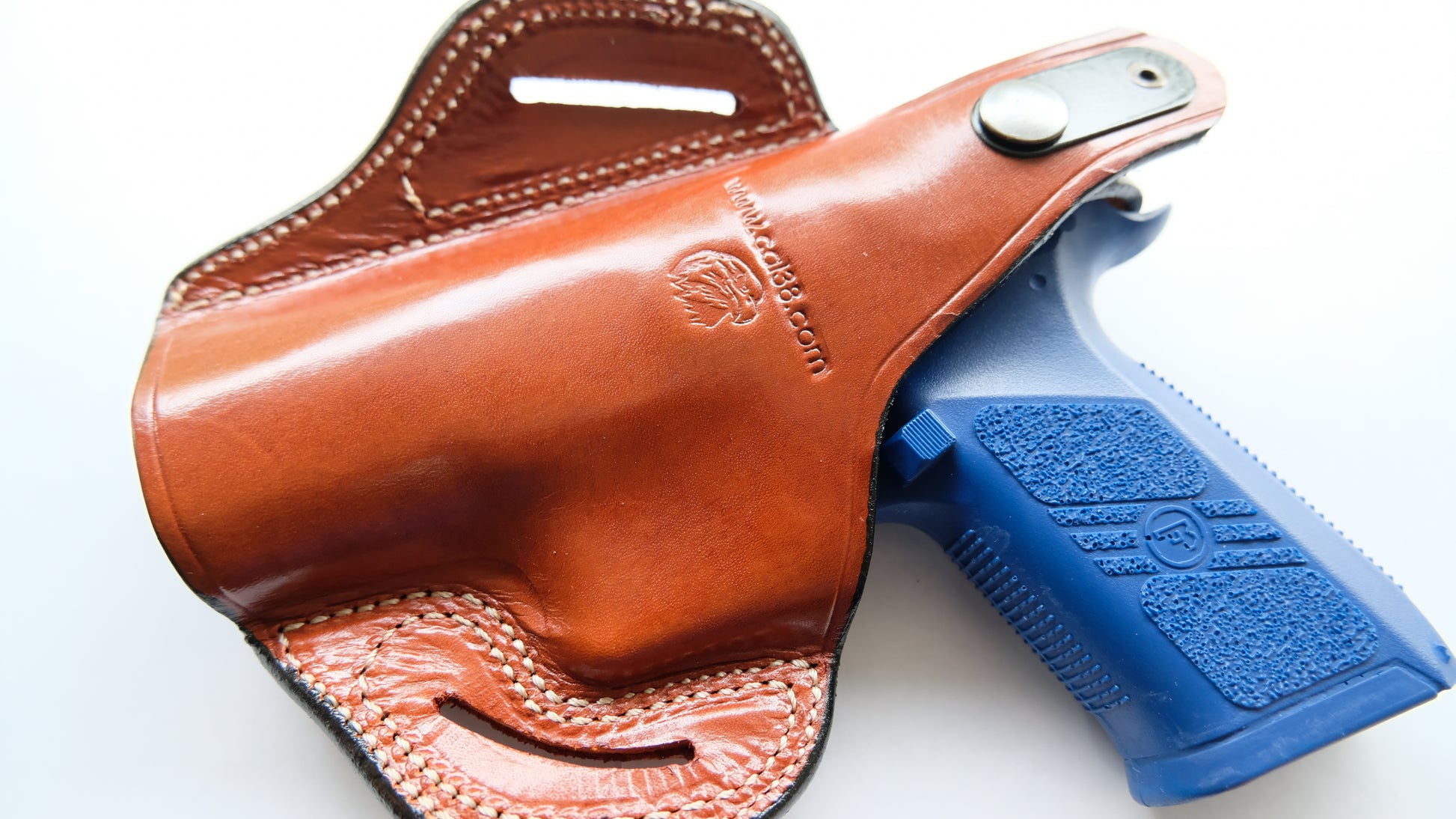Cal38  CZ P-07 Duty  Leather Holster