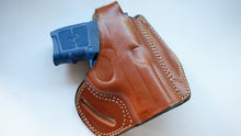 Load image into Gallery viewer,  Cal38 Leather Belt OWB Holster For Smith &amp; Wesson M&amp;P 380 Bodygaurd