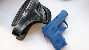  Cal38 Leather Belt OWB Holster For Smith & Wesson M&P 380 Bodygaurd