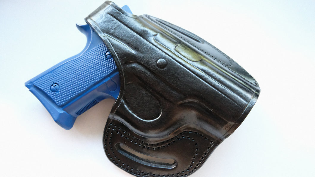 Cal38 Leather Belt OWB Holster For CZ 2075 Rami