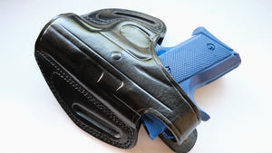 Cal38 Leather Belt OWB Holster For CZ 2075 Rami