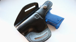 Cal38 Leather Belt OWB Holster For CZ 2075 Rami