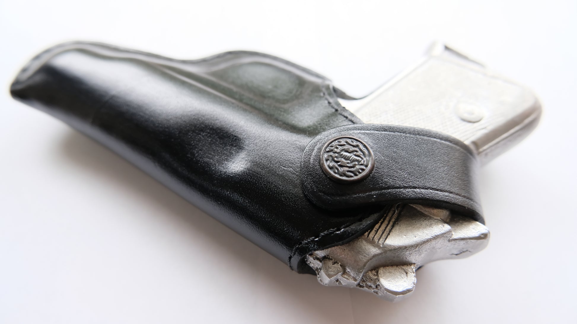  Cal38 Leather Belt Holster for Walther PP Series