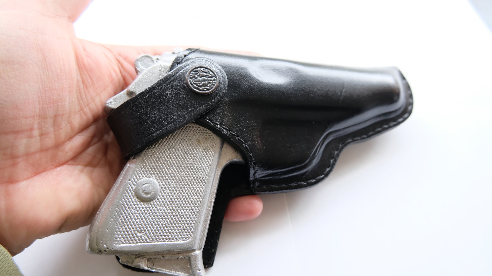  Cal38 Leather Belt Holster for Walther PP Series