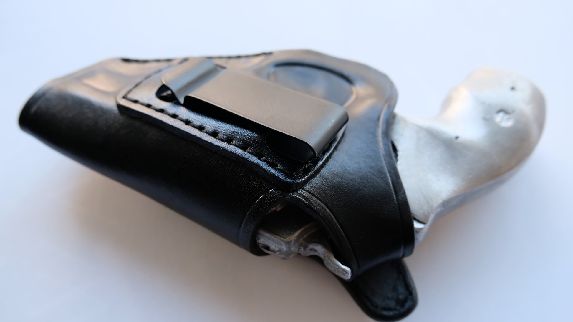 Leather IWB Holster For Smith and Wesson J Frame With Hammer 
