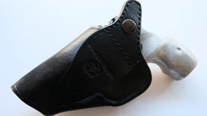 Leather IWB Holster For Smith and Wesson J Frame With Hammer 