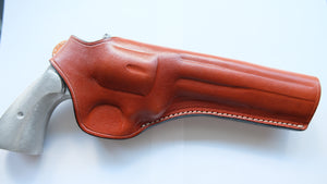 Leather Belt Holster for 6 inch Colt Python 357 Mag