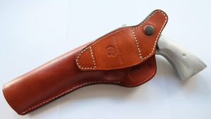 Leather Belt Holster for 6 inch Colt Python 357 Mag