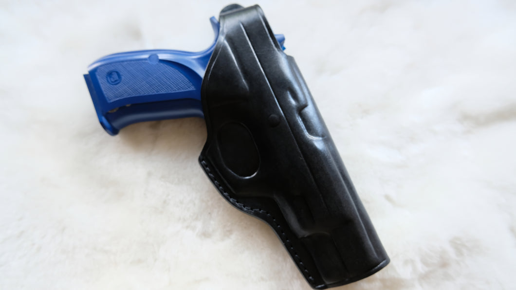 Leather Belt Holster For Cz 75,75B