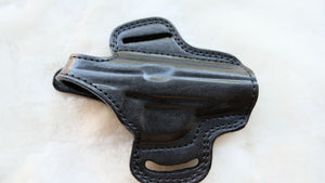 Cal38FN FN Model 1910 Short Barrel Leather Belt Custom Holster